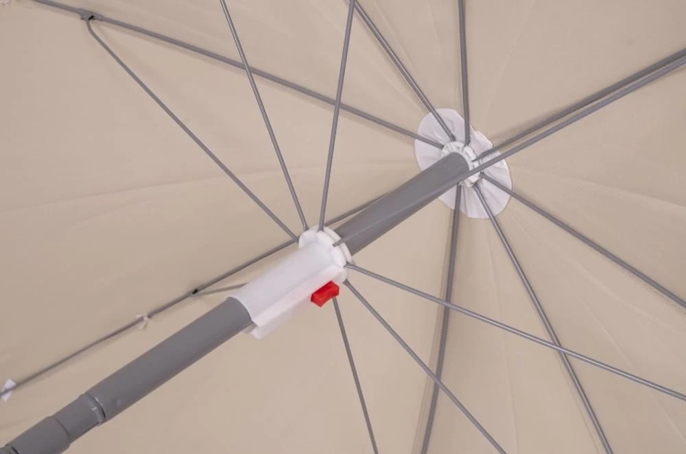 Bo-Camp Parasol Ø 200 Beige 2 Bo-Camp Parasol Ø 200 Beige - Afbeelding 2