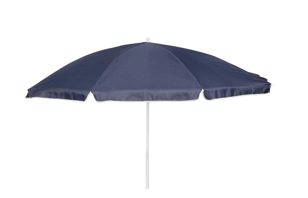 Bo-Camp Parasol Ø 200 Blauw 1 Bo-Camp Parasol Ø 200 Blauw