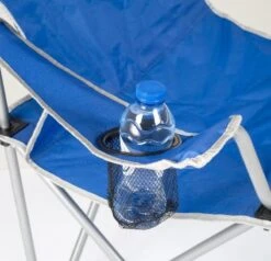 Bo-Camp Opvouwbare Campingstoel Blauw -Bo-Camp Winkel 80791 bo camp opvouwbare campingstoel